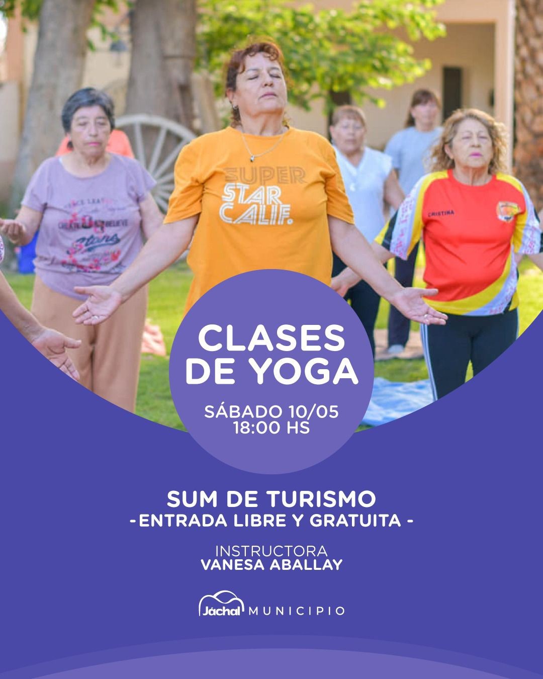JÁCHAL: clases de yoga guiada