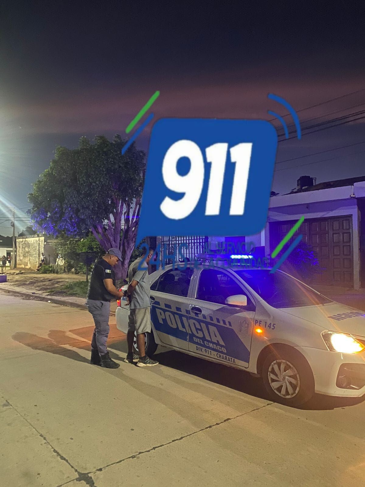 CHARATA: VECINO DETIENE A UN SUJETO QUE INTENTO ROBAR EN SU DOMICILIO
