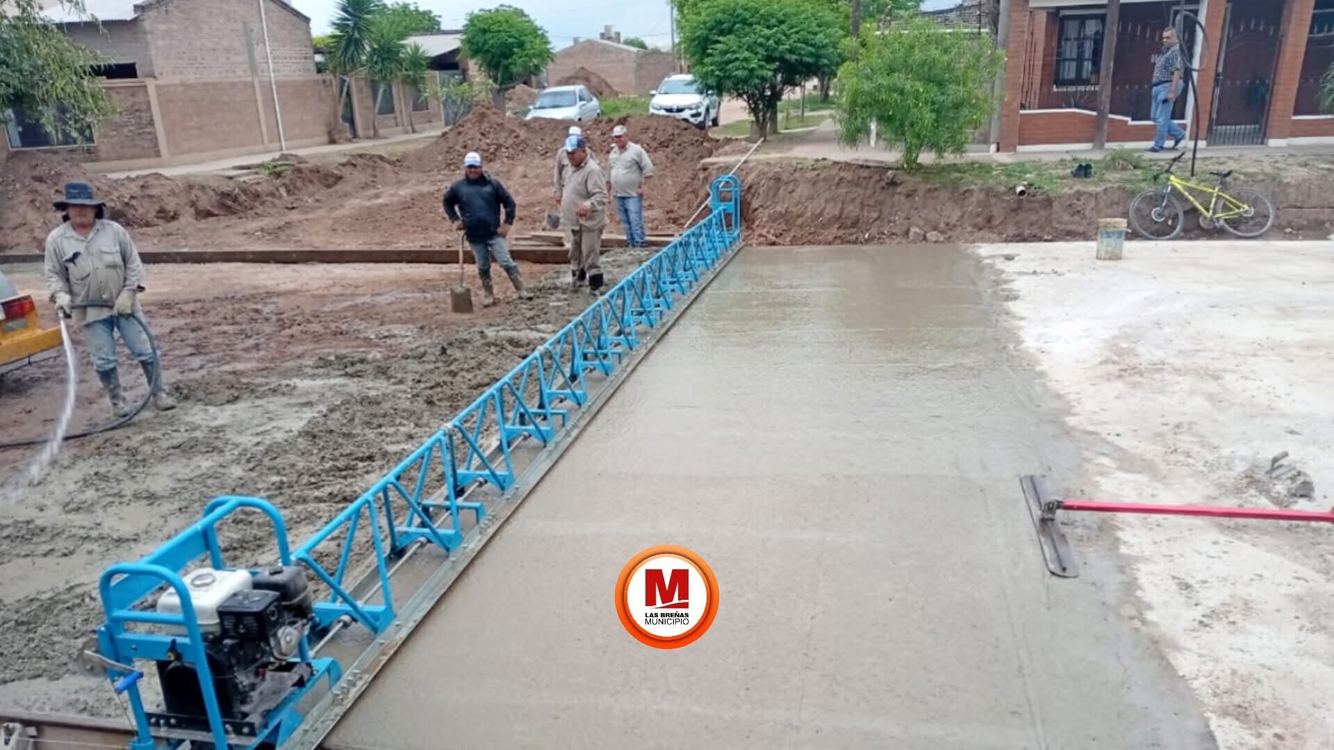 LAS BREÑAS: OBRA DE PAVIMENTO DE CALLE ESPAÑA