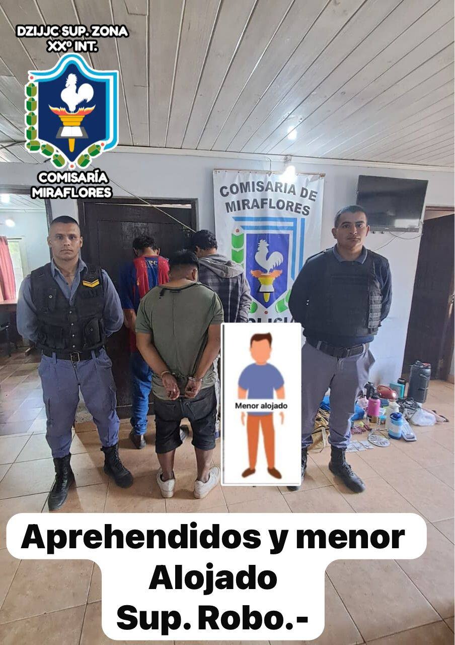 MIRAFLORES: LA POLICÍA RECUPERA ELEMENTOS SISTRAIDOS DE UN LOCAL COMERCIAL