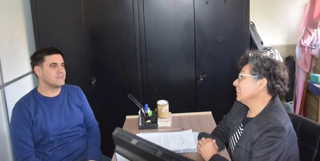 GRAL PINEDO: EL INTENDENTE CIUCCI VISITÓ EL I.E.S «MERCEDES L. DE PARRA»