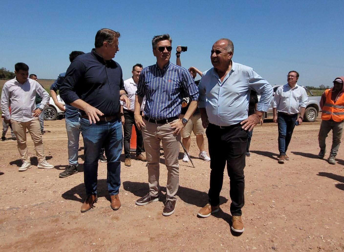 LAS BREÑAS: REACTIVACIÓN DE OBRA DE LA RUTA PROVINCIAL N° 6