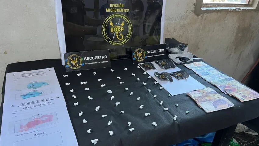 FONTANA: LA POLICÍA SECUESTRA MARIHUANA Y COCAINA DE UN DOMICILIO