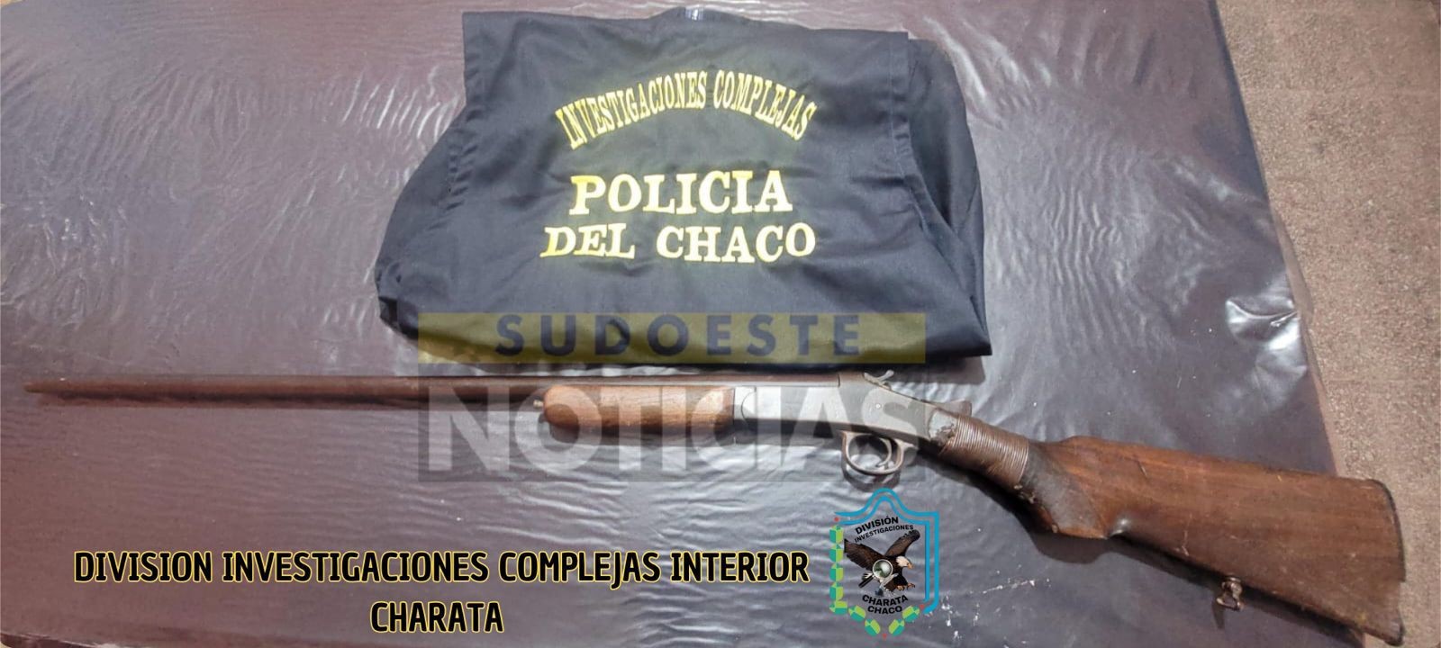 CHARATA: LA POLICÍA REALIZÓ EL SECUESTRO DE UN ARMA DE FUEGO