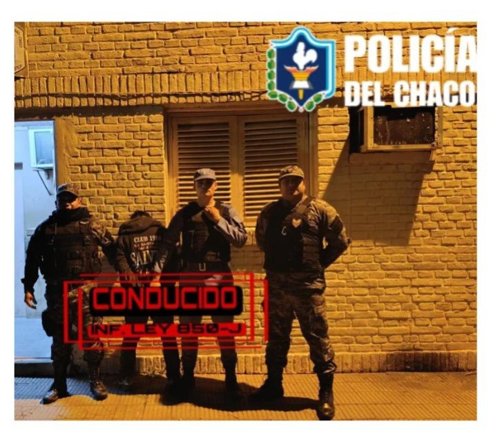 SÁENZ PEÑA: DETIENEN A UN SUJETO POR INTENTAR INGRESAR POR LOS TECHOS A VARIOS DOMICILIOS