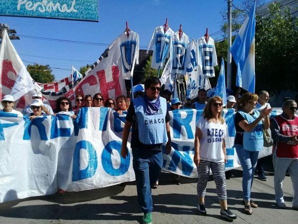 CHACO: DOCENTES SE MOVILIZARÁN EN TODA LA PROVINCIA