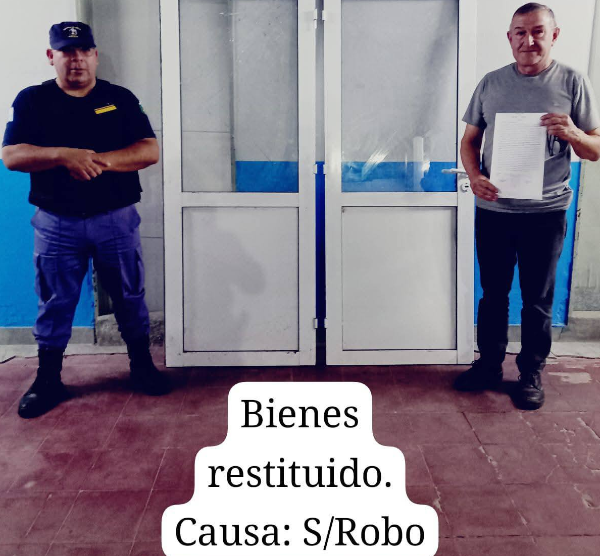 SÁENZ PEÑA: RECUPERAN ELEMENTOS SUSTRAÍDOS DE UNA HORMIGONERA