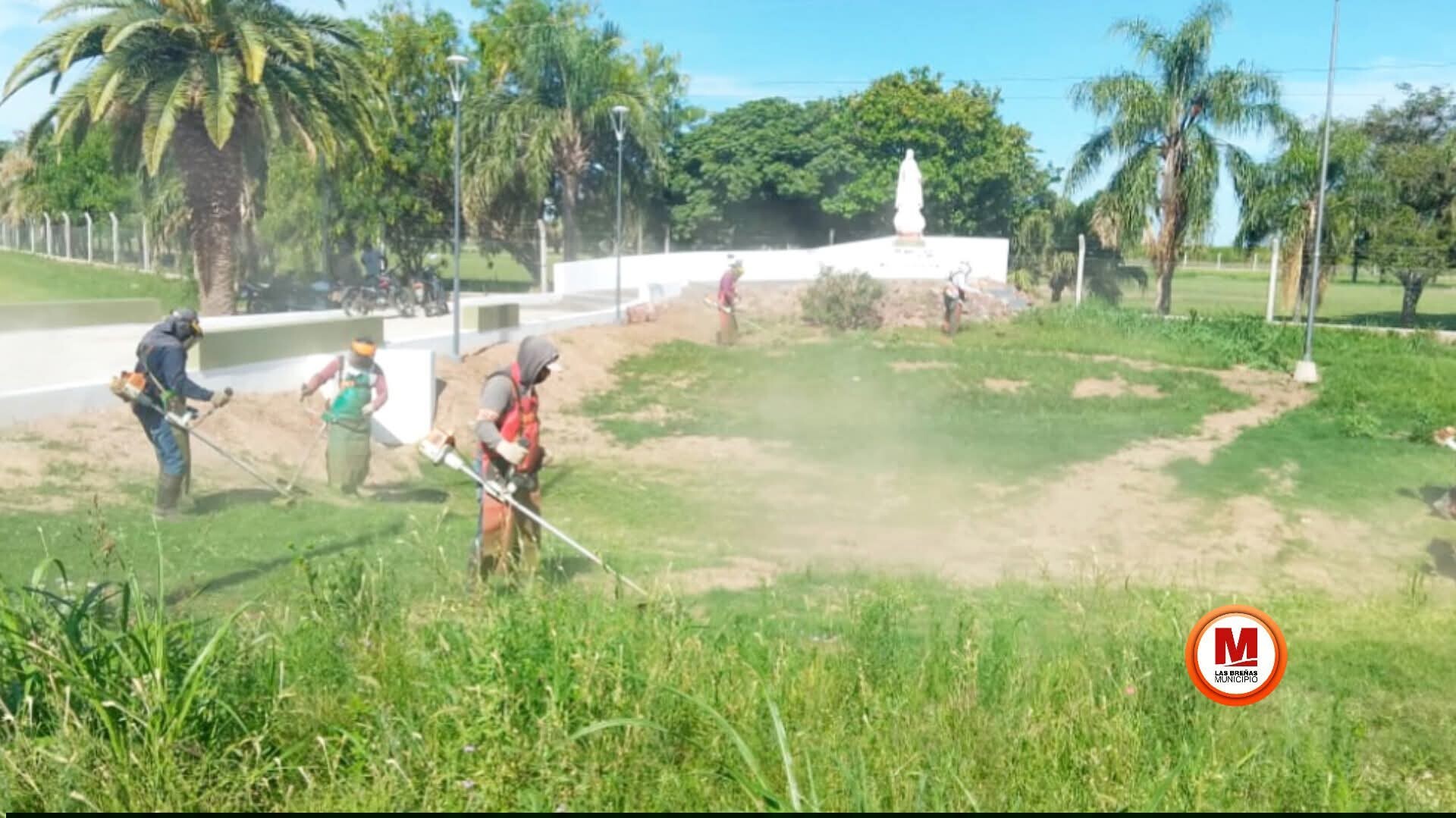 LAS BREÑAS: MANTENIMIENTO EN ACCESOS Y PUESTA EN VALOR DEL SECTOR VIRGEN DE FÁTIMA️