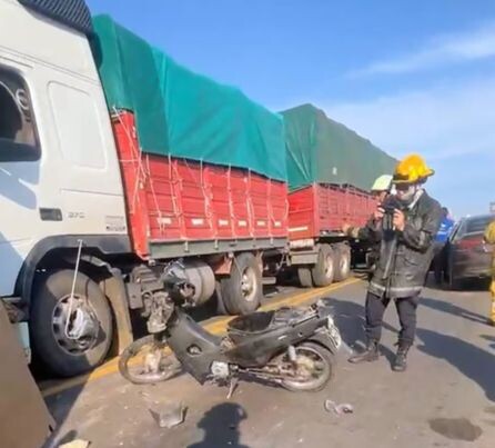 QUEDÓ EN LIBERTAD EL CAMIONERO QUE PROVOCÓ EL ACCIDENTE EN EL PUENTE GRAL.BELGRANO