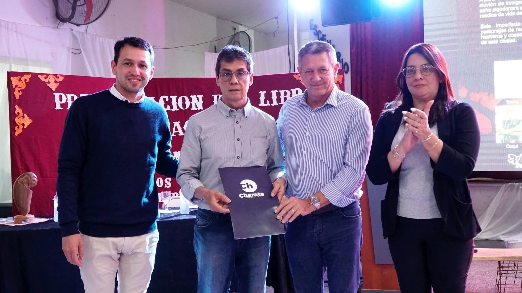 CHARATA: PRESENTACIÓN DEL LIBRO «MILAGROS FICCIÓN HISTÓRICA» DEL ESCRITOR MIGUEL SANTILLAN
