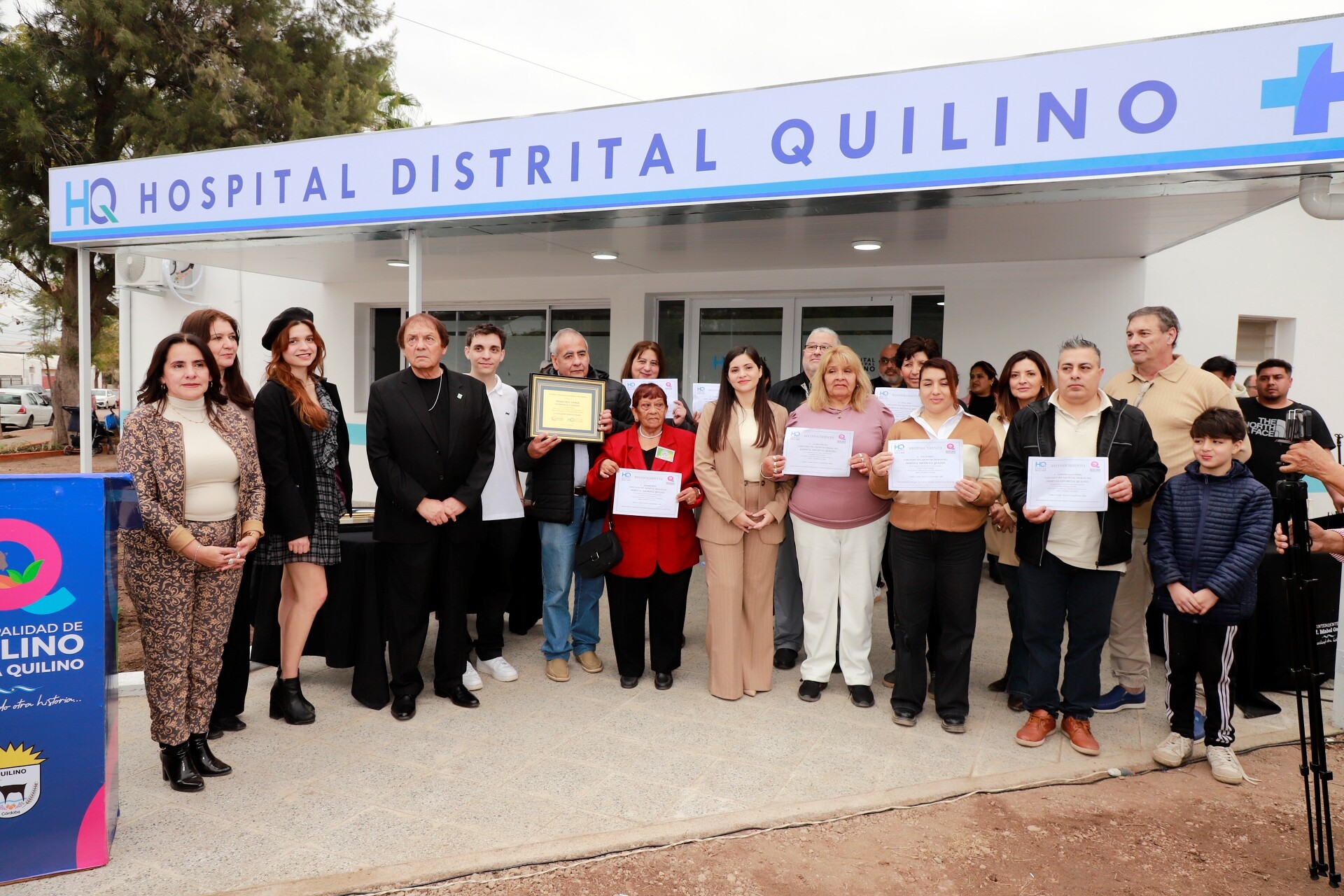 Quilino inauguró la ampliación del Hospital Distrital, una obra histórica para la salud de la comunidad