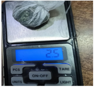 a.png Capitán Sarmiento: un joven de 20 años fue aprehendido con 2.5 gramos de marihuana