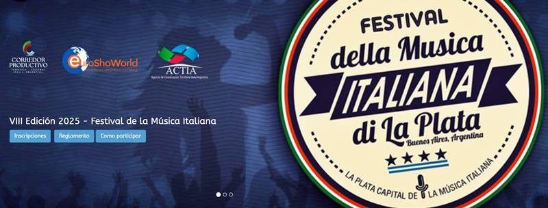 Abre la inscripción al Festival de Música Italiana 2025