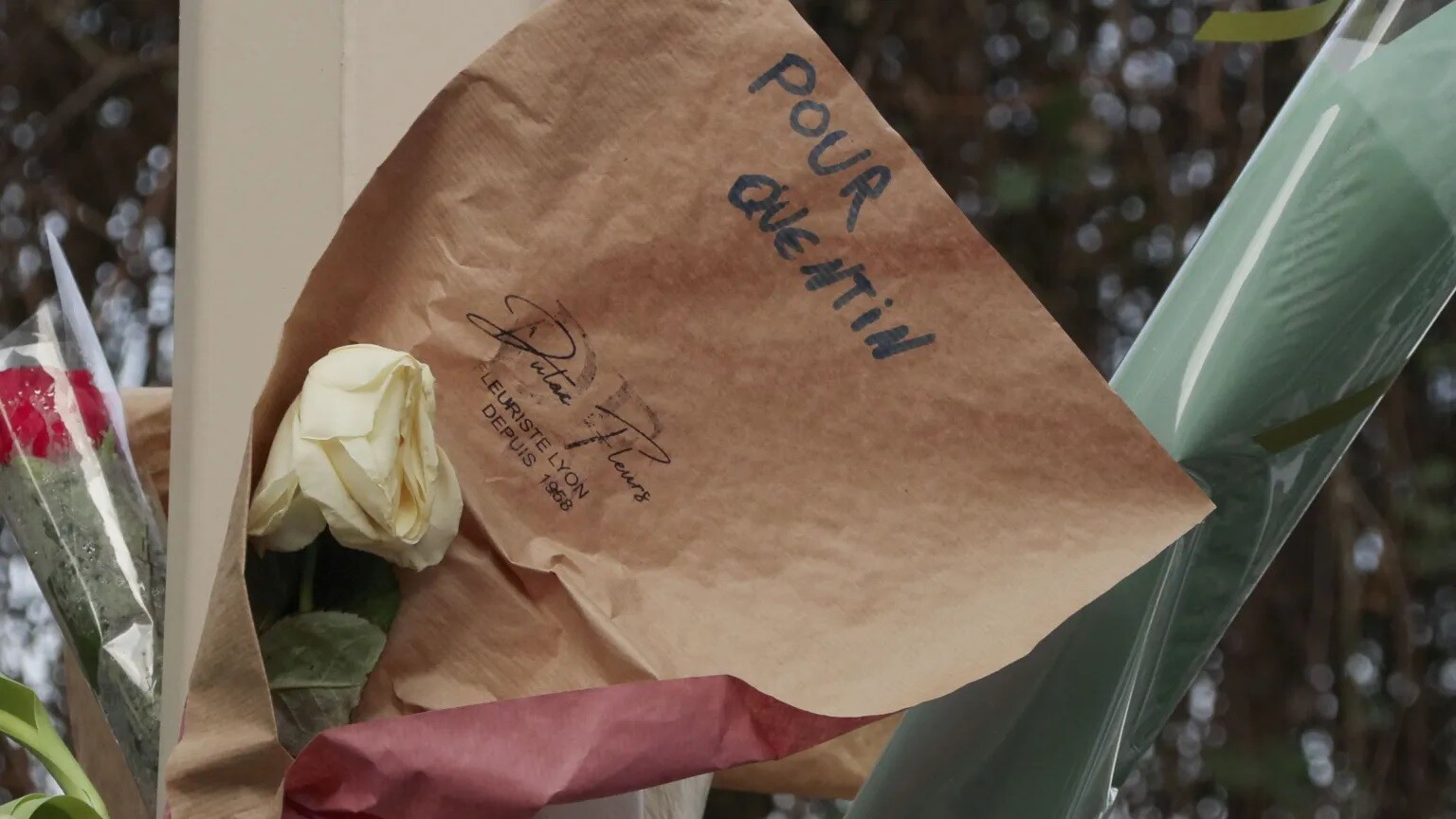 a.jpg Manifestación bajo fuerte tensión en Lyon en homenaje del ultra muerto por una paliza