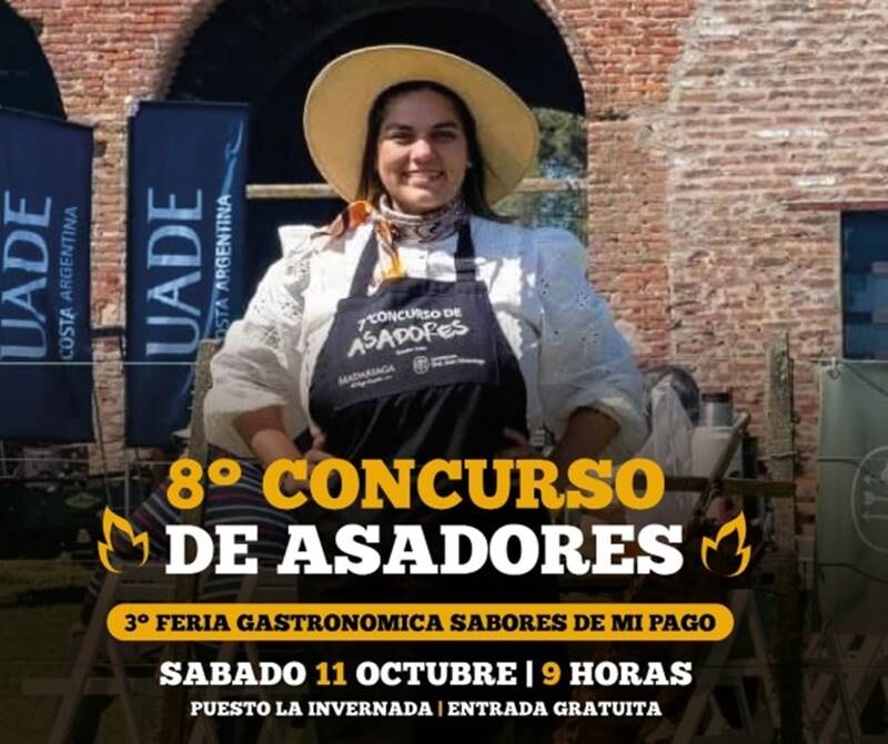 General Madariaga con asado, música y diversión