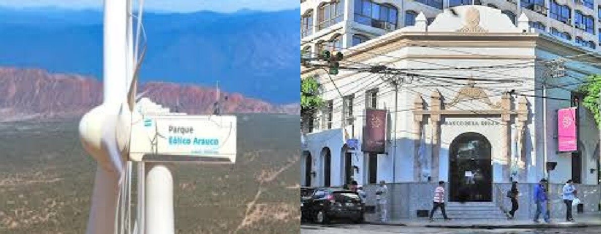 a.jpg Banco Rioja y el Parque Eólico Arauco en la mira de acreedores