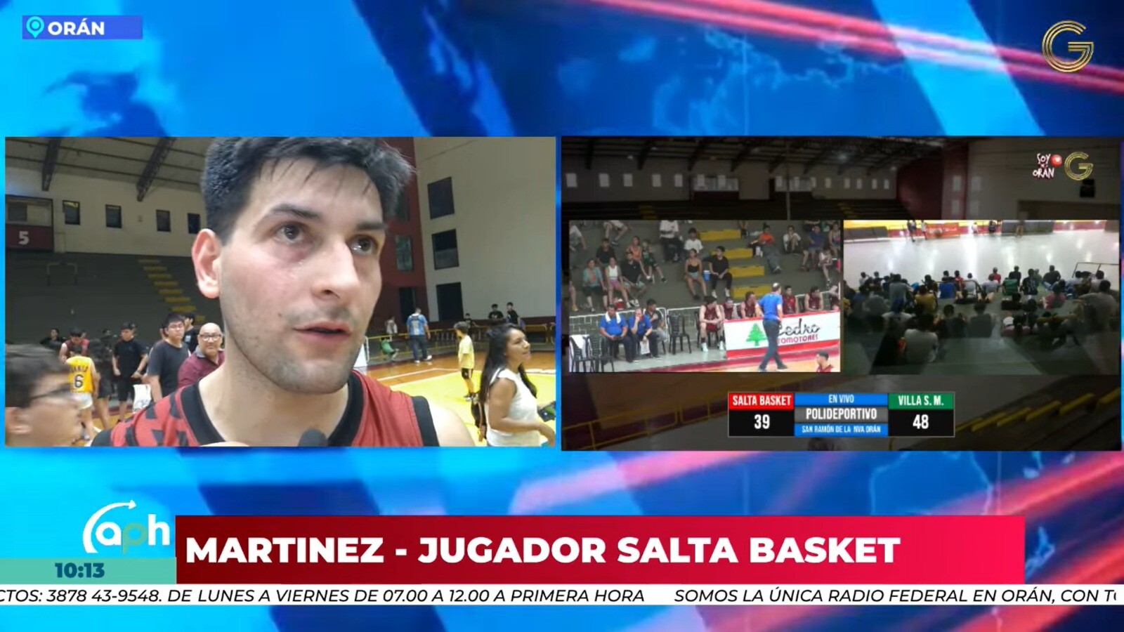 Salta Básket no pudo de local en el polideportivo frente a su par de Chaco
