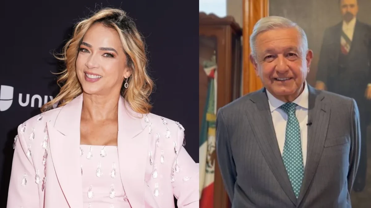 Desmiente Adamari López supuesto romance con AMLO