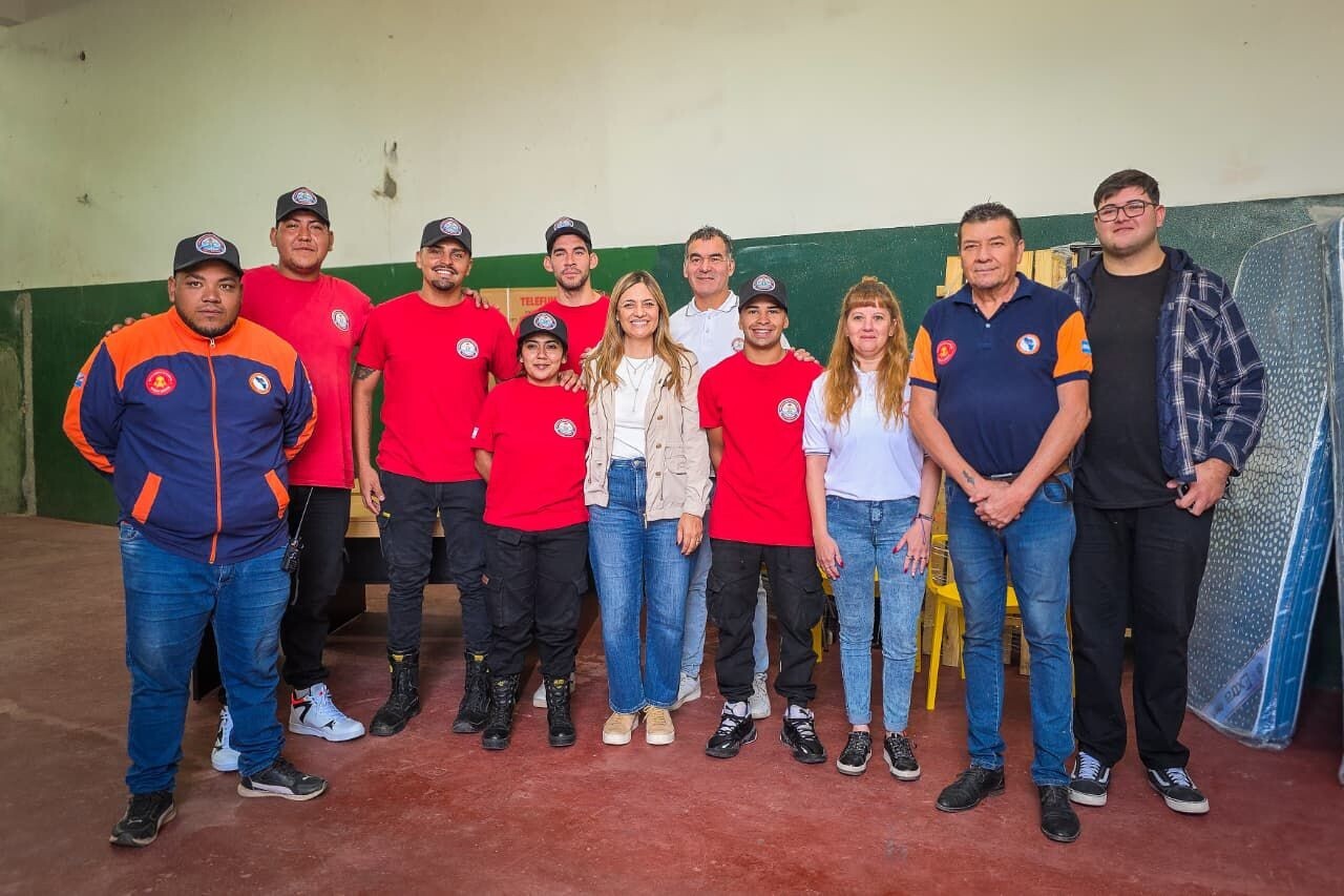 a.jpg Fortalecen el trabajo de los Bomberos Voluntarios con una nueva base operativa en Anillaco