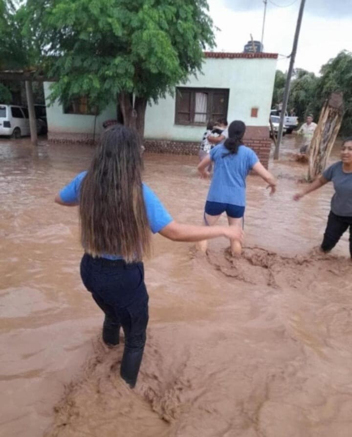 a.jpg El Comité de Emergencias interviene por crecida del río La Punta