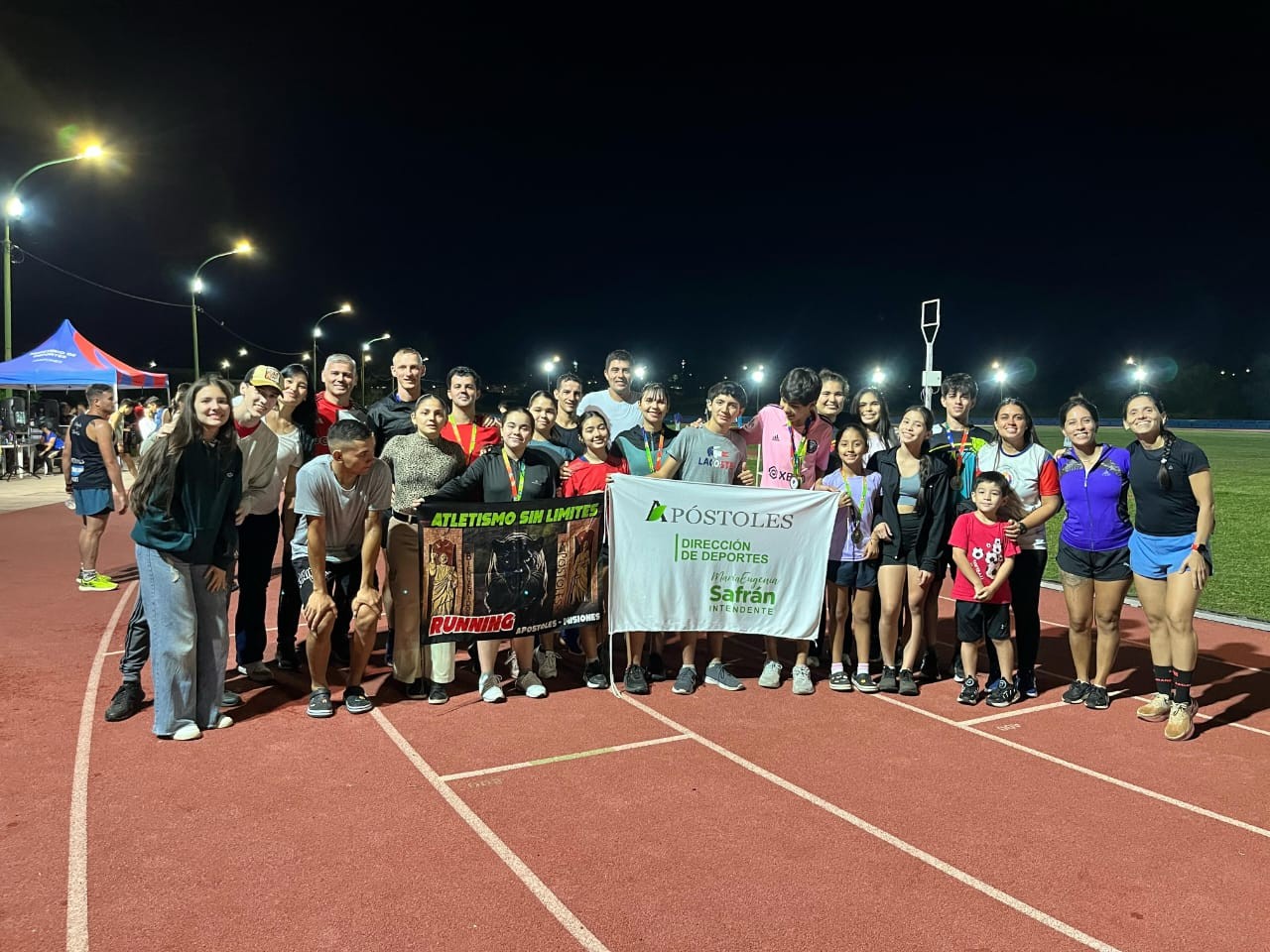 APÓSTOLES SE LUCIO EN EL TORNEO PROVINCIAL DE ATLETISMO
