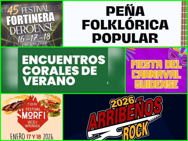 agenda.jpg Agenda de eventos turísticos del 15 al 22 de enero