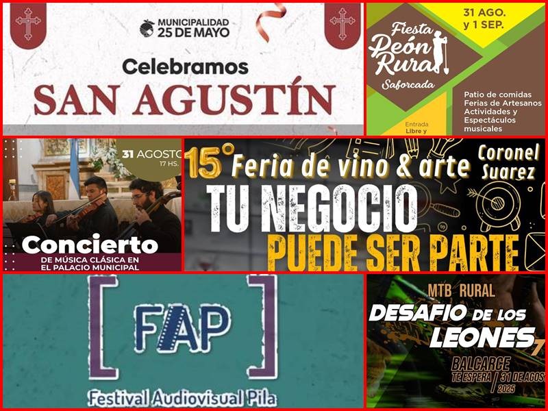 agenda.jpg Agenda de eventos turísticos del 28 de agosto al 4 de septiembre