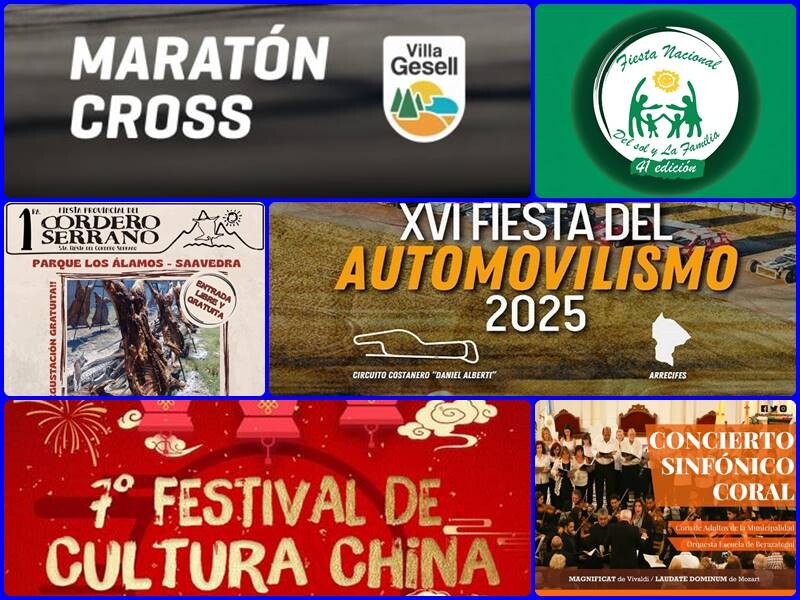 Agenda de eventos turísticos del 18 al 25 de diciembre