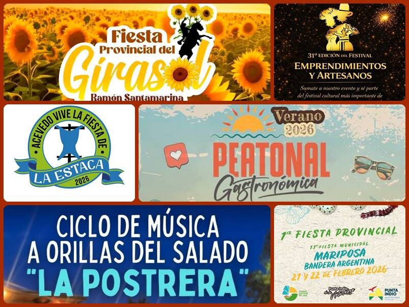 Agenda de eventos turísticos del 19 al 26 de febrero