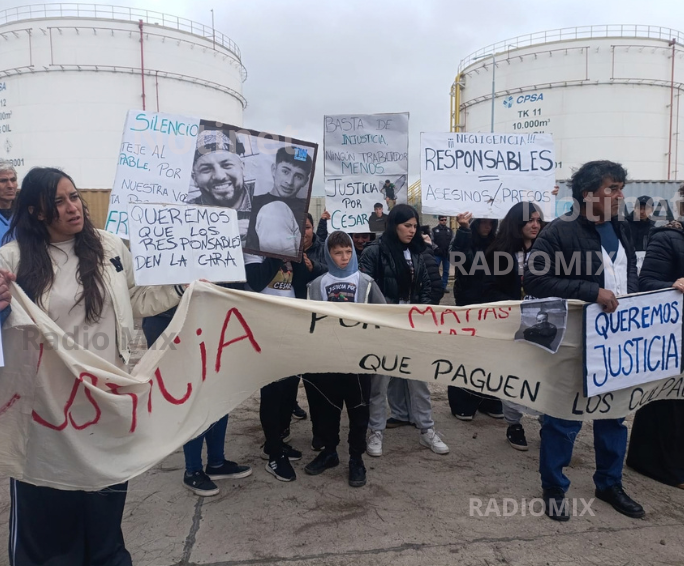 Familiares de las víctimas marcharon frente a Albardón Bio