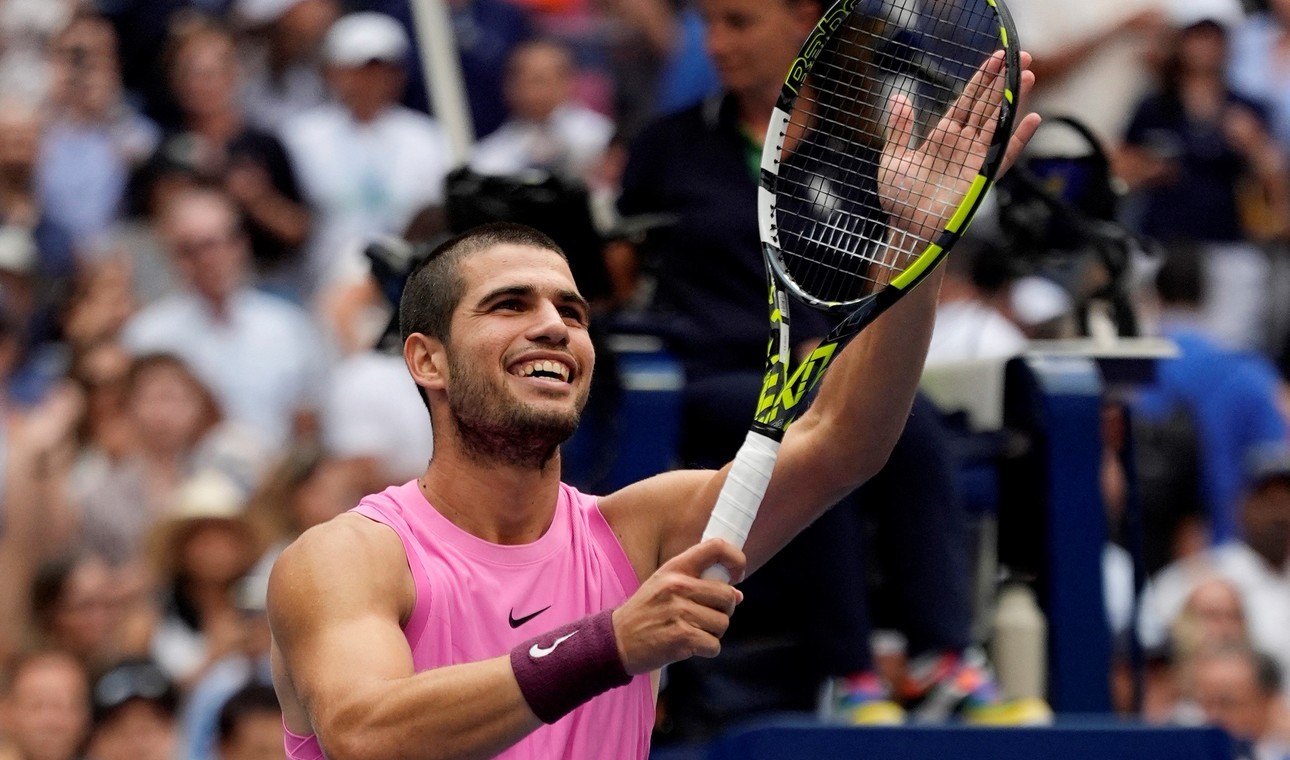 Ganaron Alcaraz y Sinner. El domingo definirán el US Open y el 1 del mundo