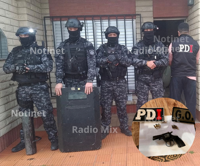 San Lorenzo y la región: tres detenidos, armas y droga secuestrada por causas de homicidio y narcocriminalidad