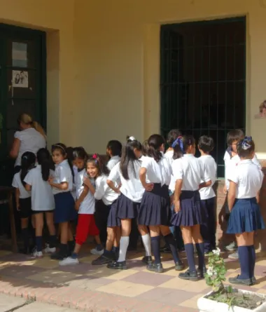alumnos.webp Esta Mañana : El Gobernador inaugura el ciclo lectivo en Chavarría