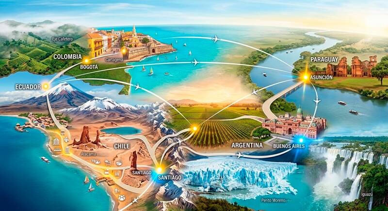 América Latina prepara un nuevo mapa turístico