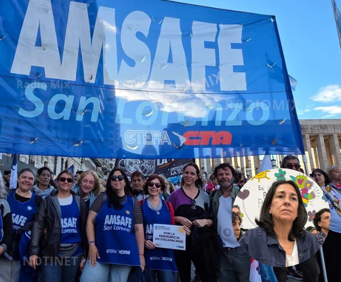 AMSAFE San Lorenzo se sumó al paro nacional «El trabajo no puede ser un lugar inseguro»