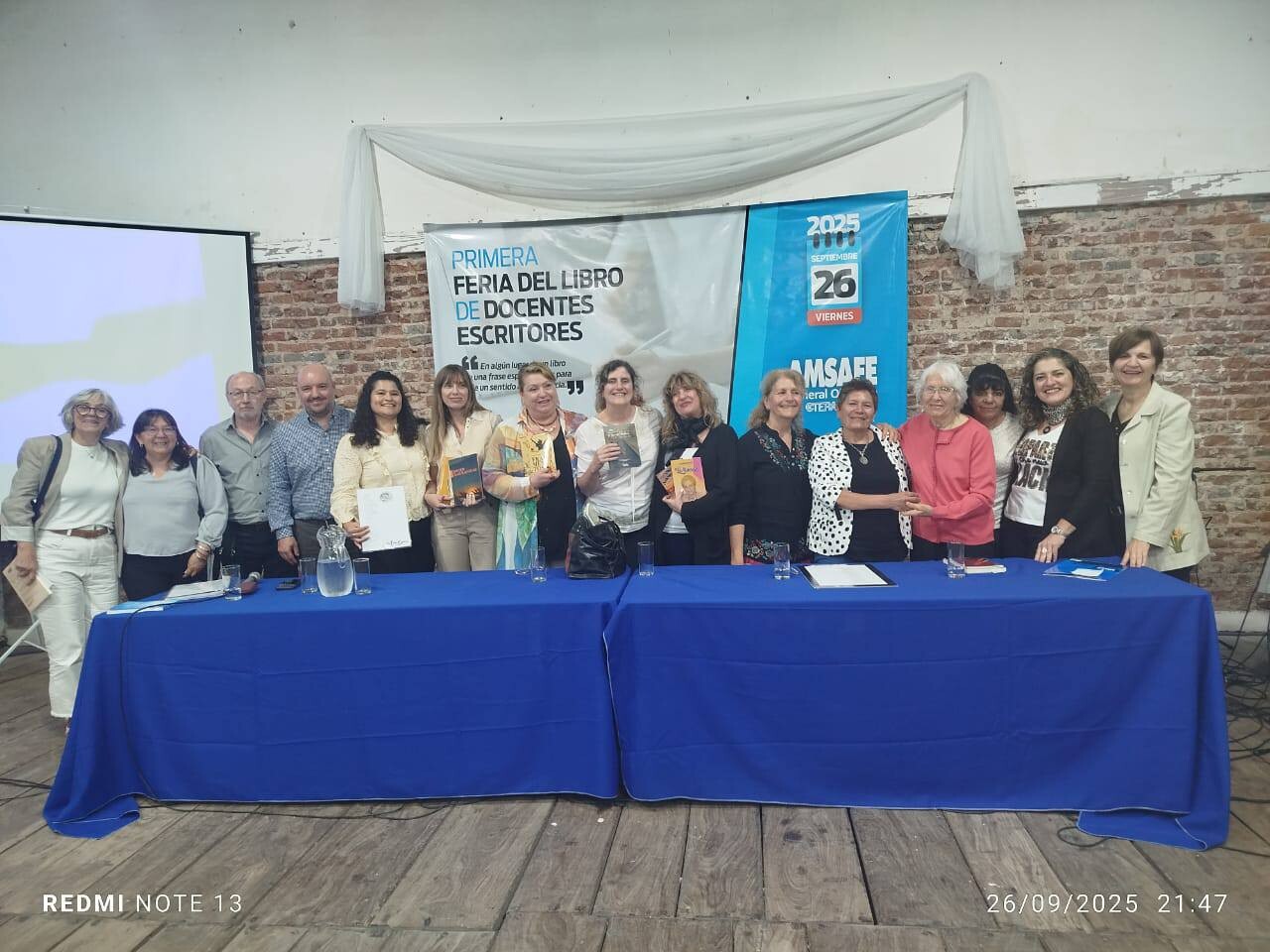 AMSAFE: Primera Feria Del Libro De Docentes Escritores
