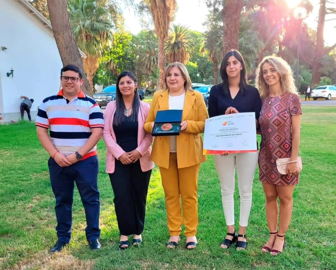 SAN MARTÍN: recibió la mención de Bronce en la XVI edición del Premio Provincial a la Calidad