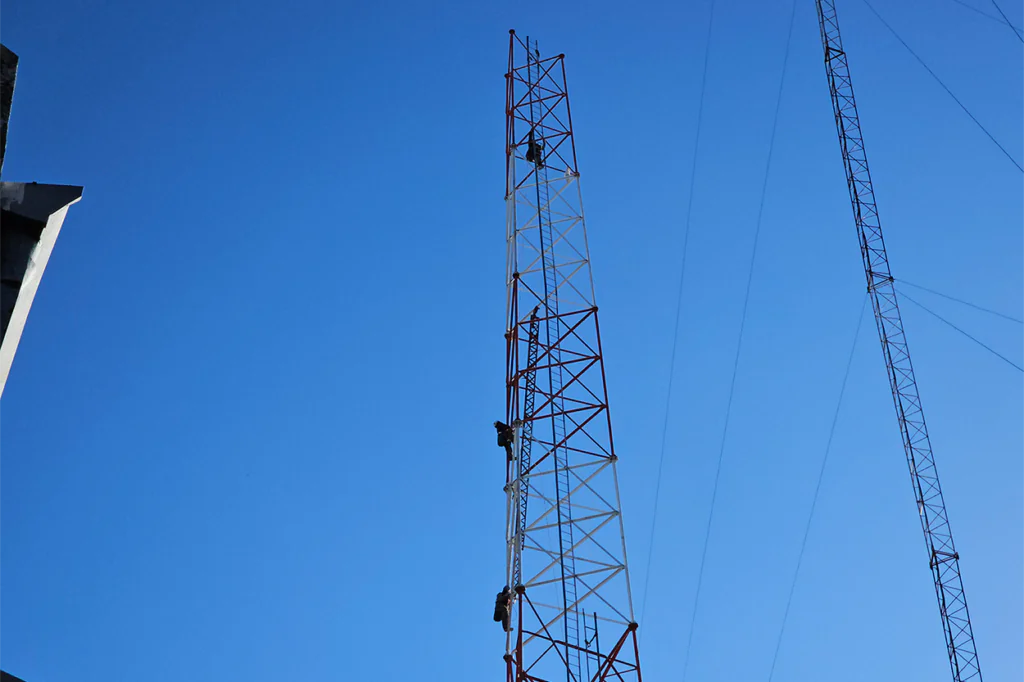 antena-1024x682.webp San Lorenzo suma una torre de monitoreo de 75 metros