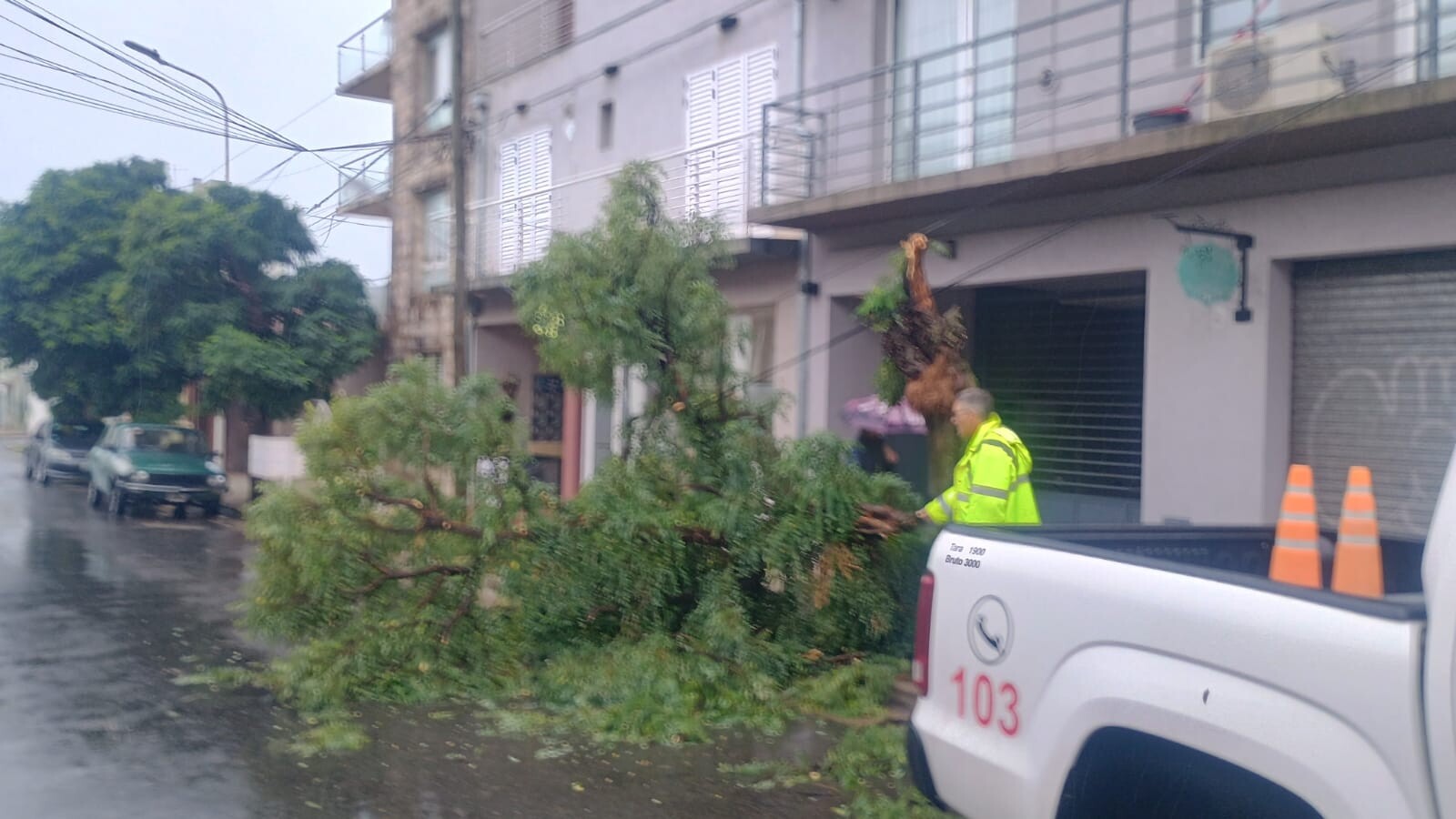 El Municipio reportó las acciones realizadas durante la tormenta
