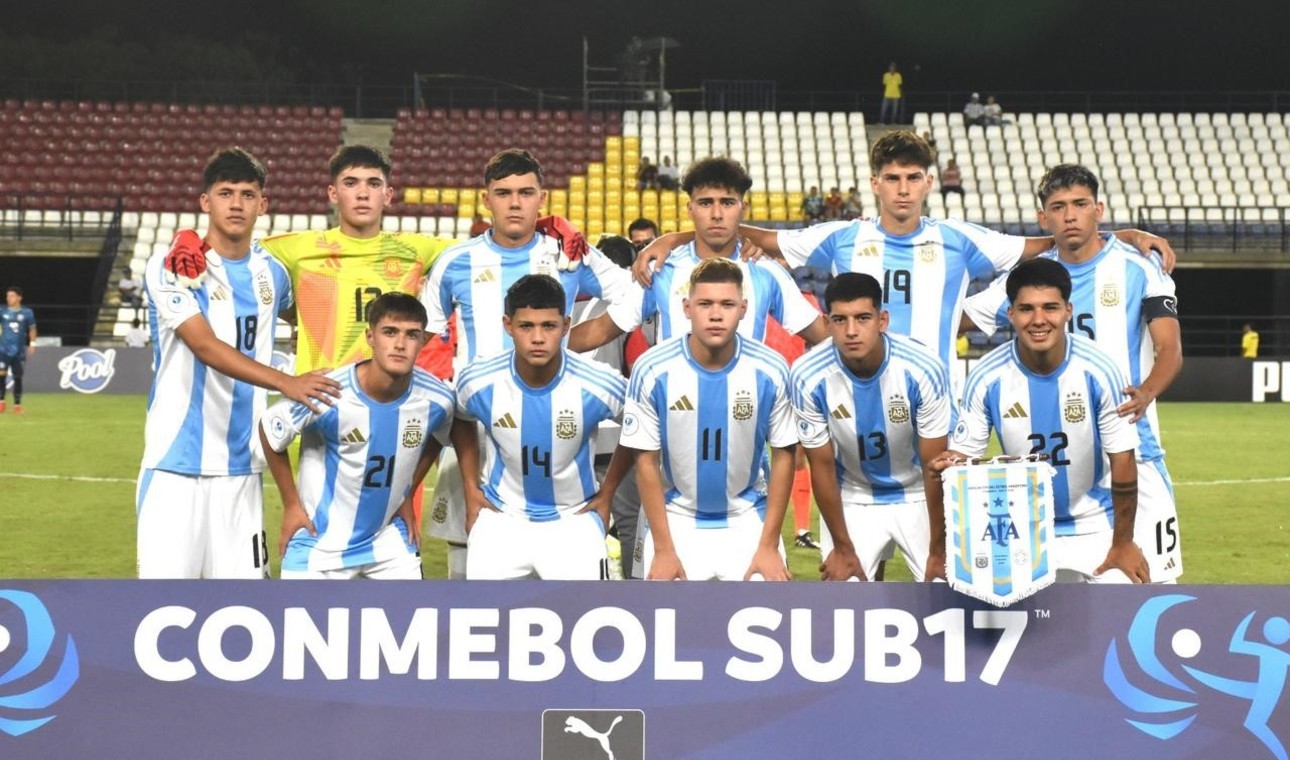 Argentina Sub 17 goleó a Paraguay y se puso en carrera