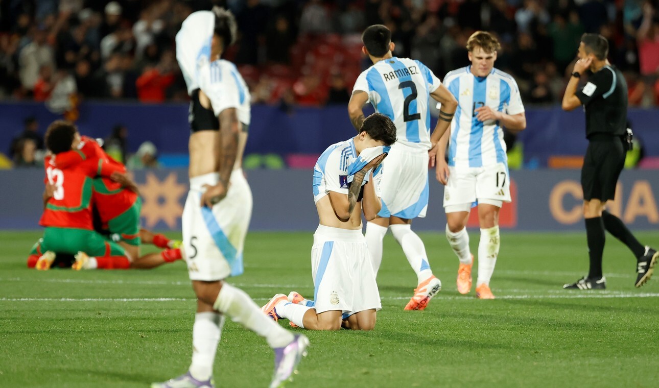 Cayó con Marruecos: Argentina no pudo coronar su gran Mundial
