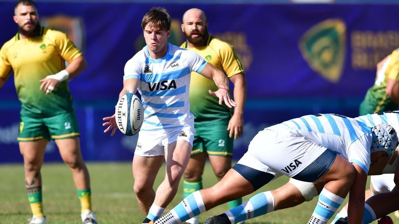 Argentina XV fue contundente ante Brasil en San Pablo