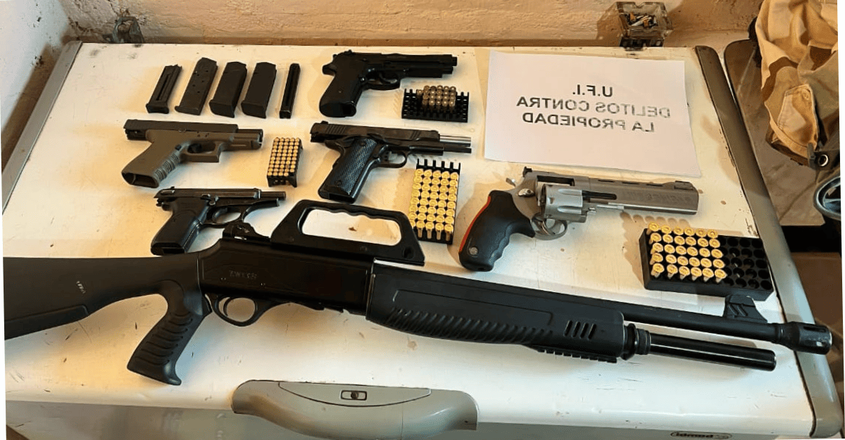 Importante operativo policial en Chimbas: secuestran armas de fuego y municiones en Villa del Sur