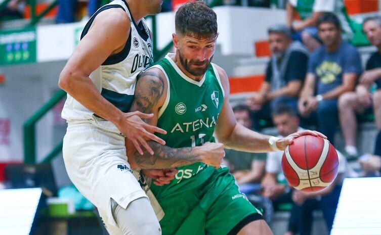 LNB: Primera victoria de Atenas tras su regreso. El Ciclón sopló en Córdoba