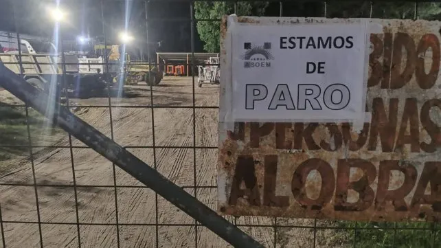 Conflicto al límite en Sauce Viejo: Asoem lanzó un paro de 120 horas y el intendente volvió a denunciar «aprietes»