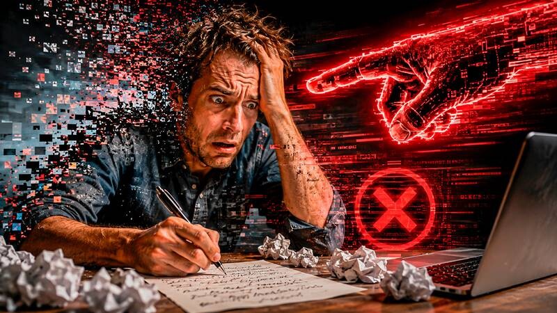 La paradoja del algoritmo: para probar que sos humano, tenés que escribir mal