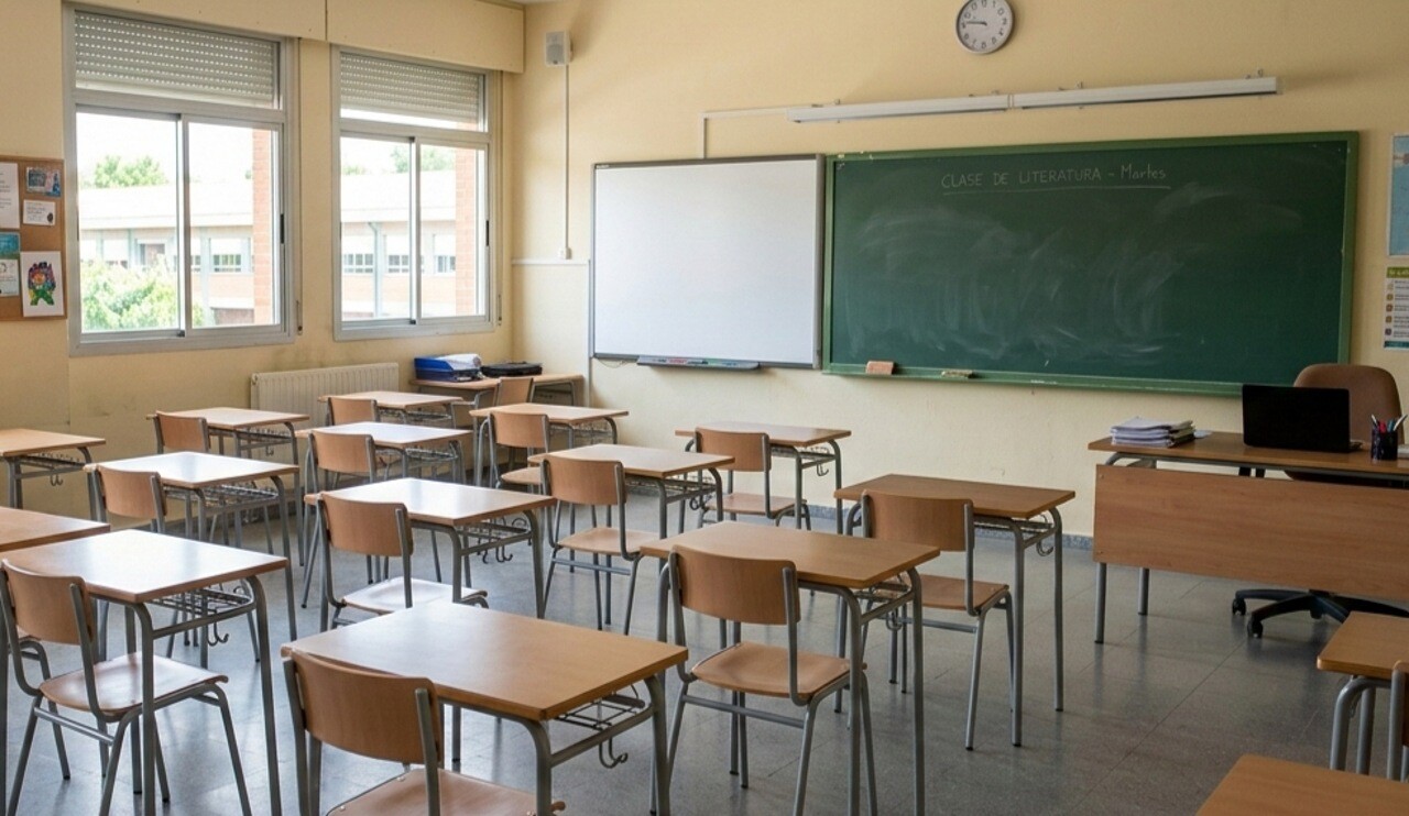 aula-vacia-sin-clases
