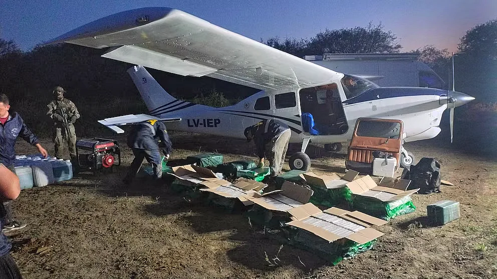 Avioneta narco: detienen a dos bolivianos tras un amplio operativo
