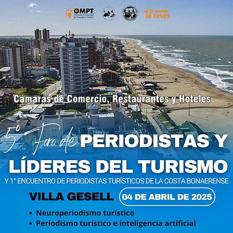 Un flyer que cambió mi vida: crónica del 5° Foro de Periodismo Turístico en Villa Gesell
