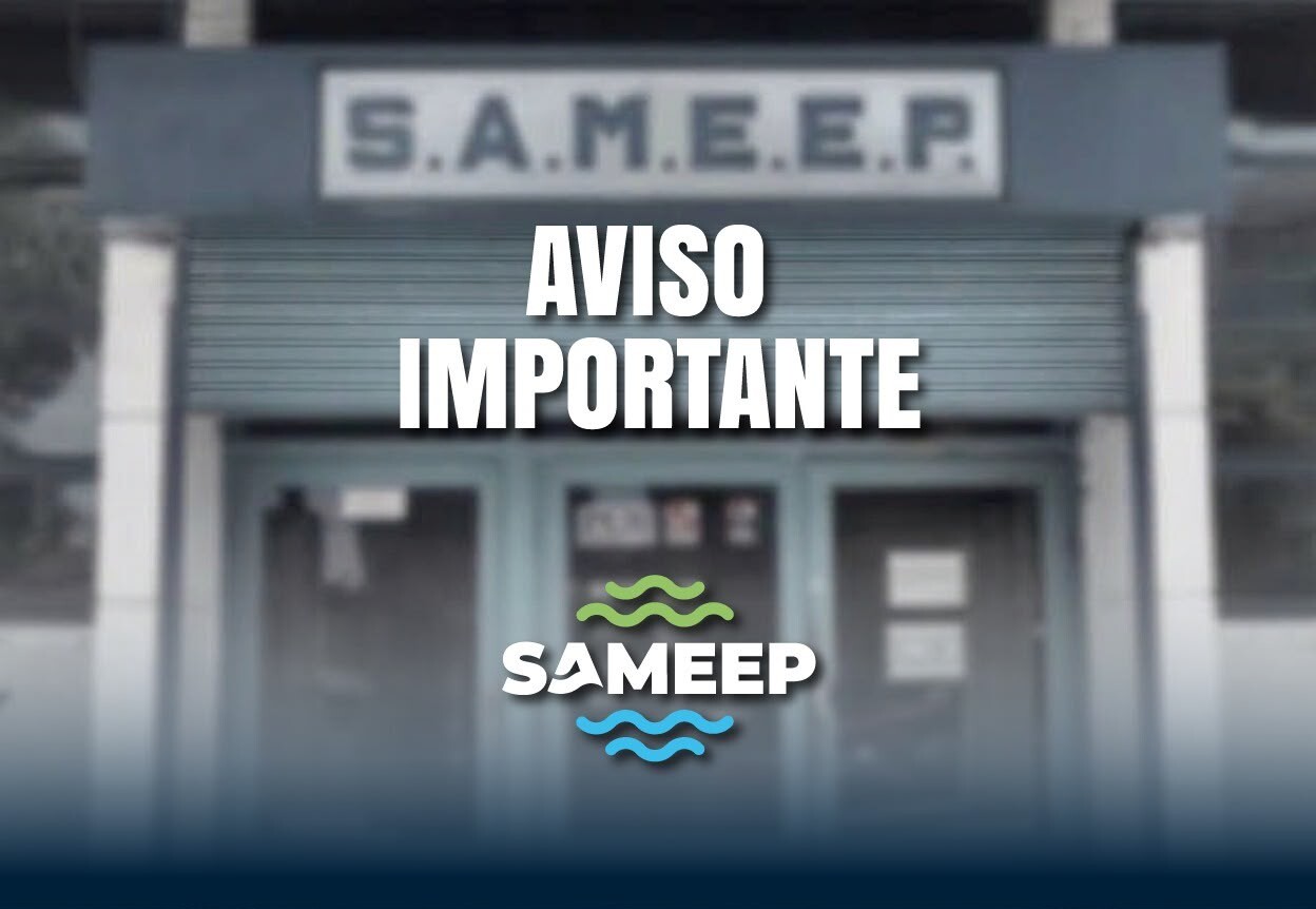 b015fb18-fda1-4267-9e8e-751c910534de.jpg SIN CORTES DEL SERVICIO: SAMEEP AVANZARÁ DESDE ESTE JUEVES CON OBRAS DE OPTIMIZACIÓN EN EL SEGUNDO ACUEDUCTO